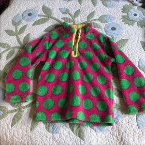 Hanna Andersson polkadot fleece